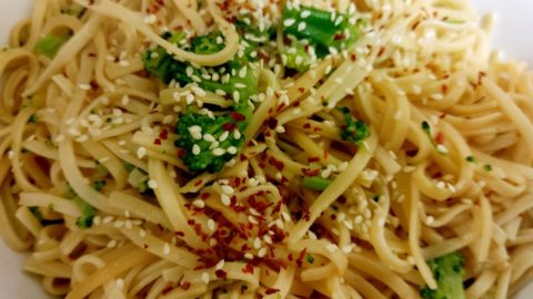 Asian Noodles with Broccoli